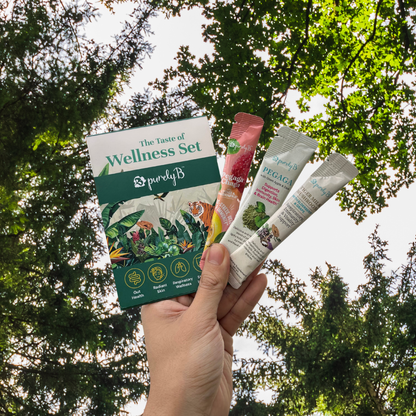 [PurelyB Taster Set] Pegaga, Tiger Milk Mushroom &amp; Pegaga-Chaga