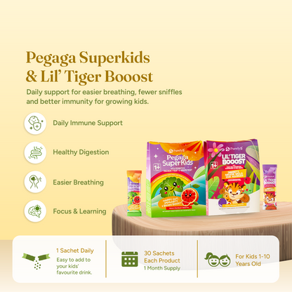 Mighty Gut, Lung &amp; Immune SuperKids Combo - Subscription