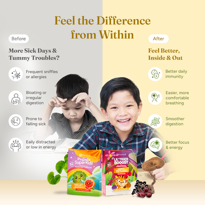 Mighty Gut, Lung &amp; Immune SuperKids Combo - Subscription