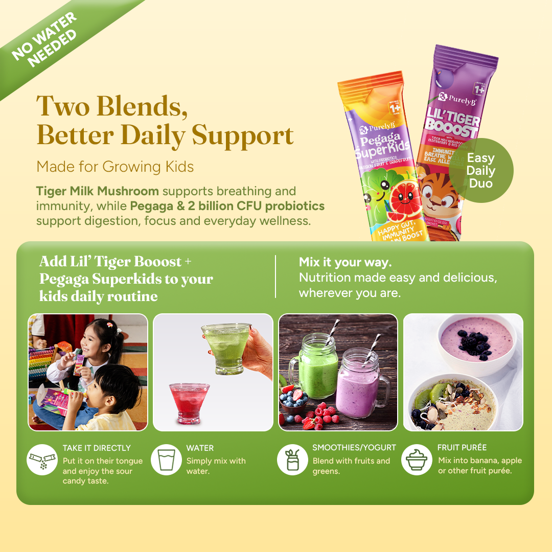 Mighty Gut, Lung &amp; Immune SuperKids Combo - Subscription