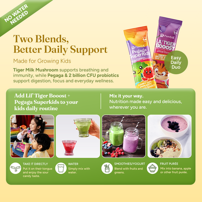 Mighty Gut, Lung &amp; Immune SuperKids Combo - Subscription