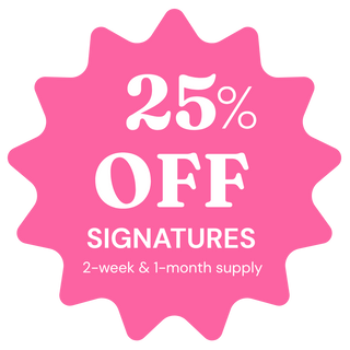 25% off signatures