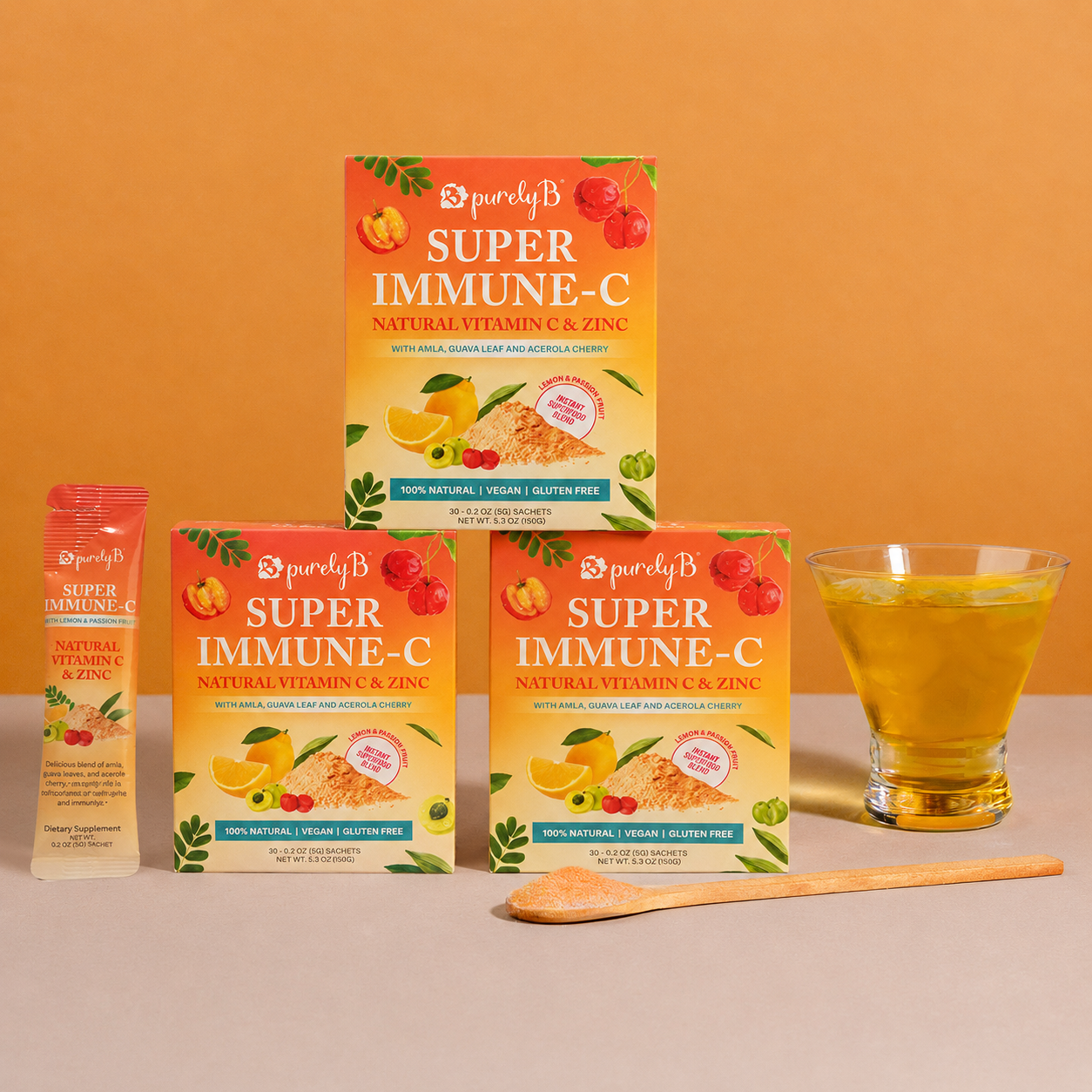 Super Immune-C: Natural Vitamin C & Zinc